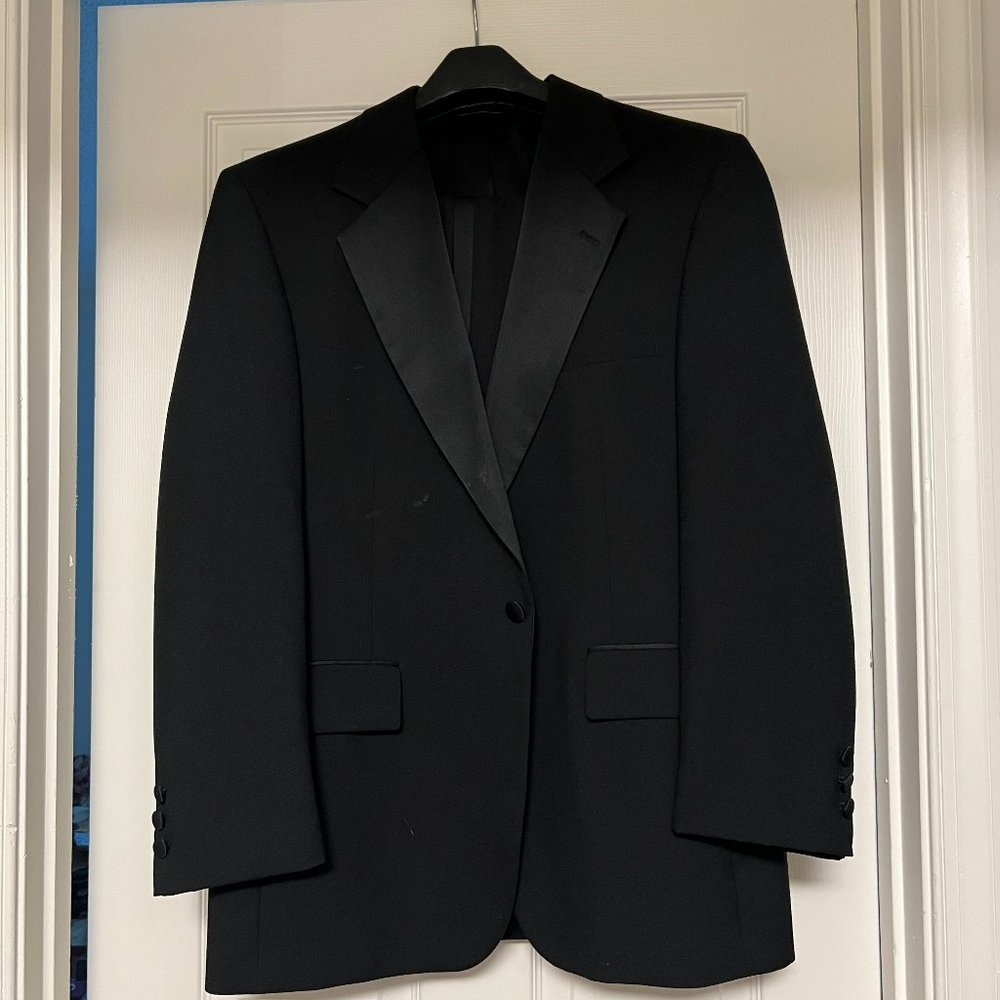 Man's Black Tuxedo